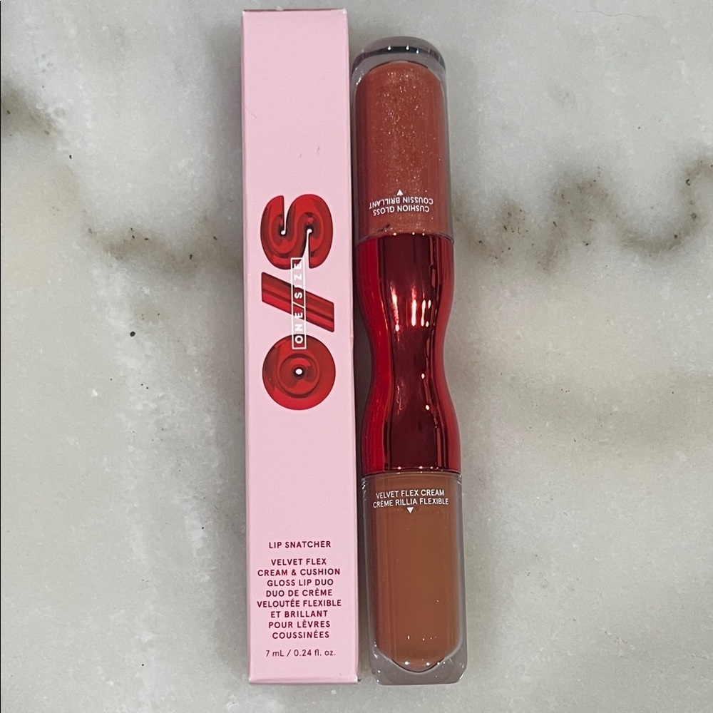 ONE/SIZE Lip Snatcher Velvet Flex Cream Lipstick - Nude and Red